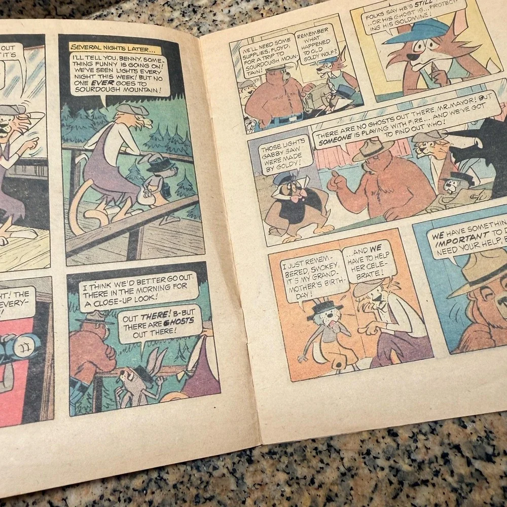 Vintage 1971 March Of Comics Smokey Bear No.407 Color Comic Book Bronze Age